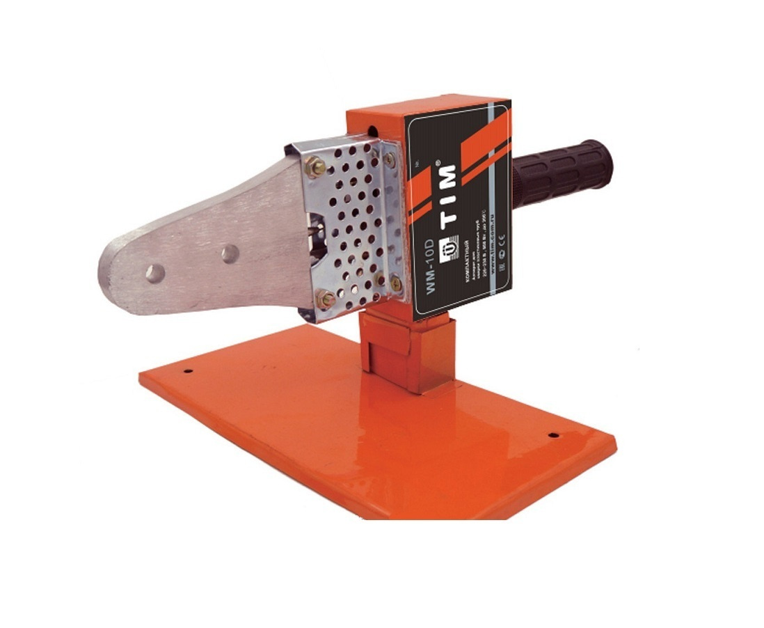 Паяльник для ППР труб и фитингов, 800 Вт, 3 насадки (20-32мм) эконом ...