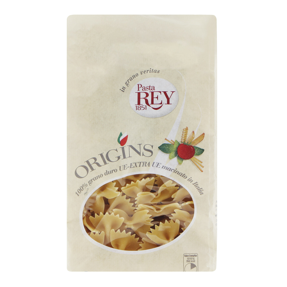 Макаронные изделия Pasta Rey Farfalle Trafilati al Bronzo Фарфалле 500 ...