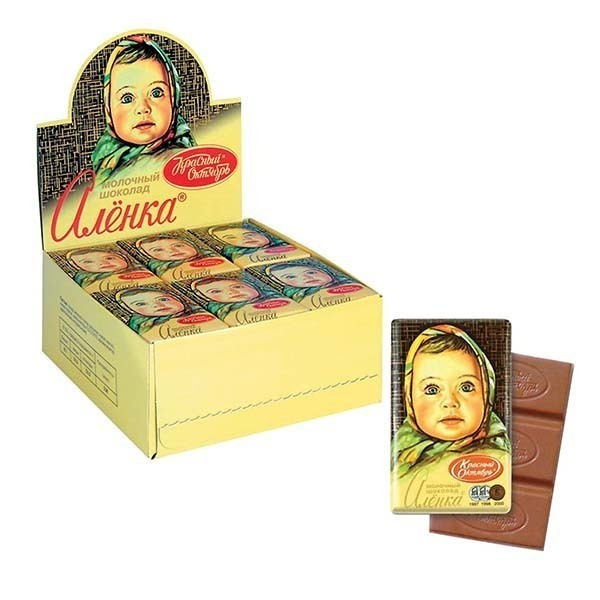 Шоколад Аленка молочный 15 гр (в упаковке 42 шт) — купить в интернет ...