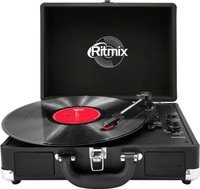 Проигрыватель виниловых дисков Ritmix LP-120B, черный. Спонсорские товары