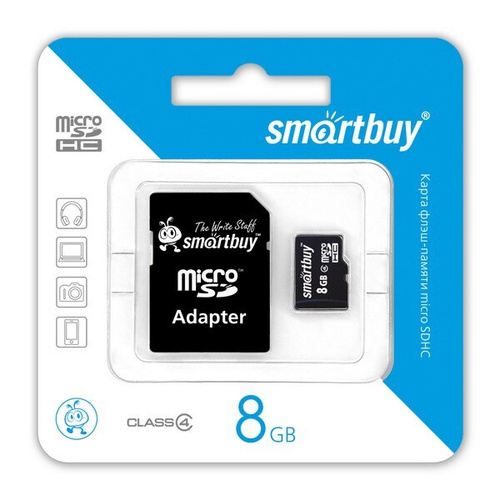 Карта памяти 8gb smartbuy