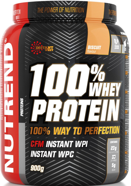 100% Вей Протеин 1000г/100% WHEY PROTEIN 1000g Nutrend Бисквит - купить ...