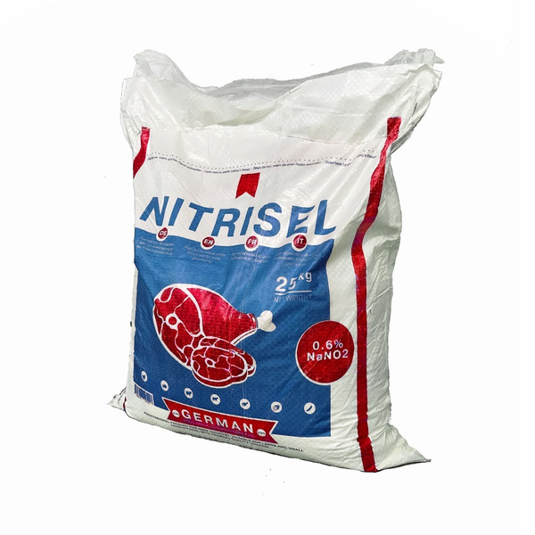 Нитритная соль NITRISEL 0,6%, нитритно-посолочная смесь 25 кг ...