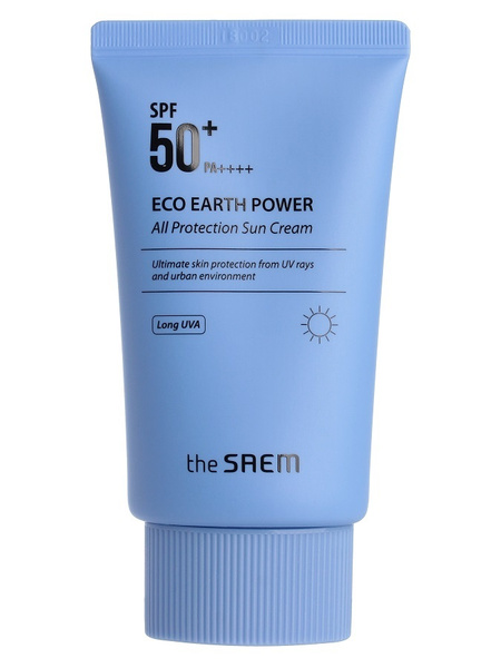 Характеристики THE SAEM Крем для лица солнцезащитный SPF50 Eco Earth ...