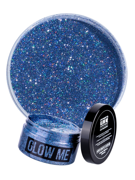 GLOW ME Глиттер-гель для макияжа, волос и тела "Космос" 100 мл - купить ...