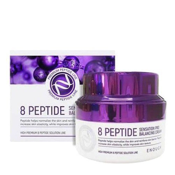 ENOUGH Крем для лица ПЕПТИДЫ 8 Peptide Sensation Pro Balancing Cream ...