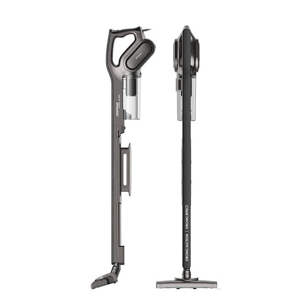 Вертикальный пылесос DEERMA DX700S, черный - купить с доставкой по ...