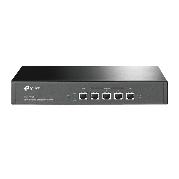 Роутер TP-Link Маршрутизатор Multi-WAN TL-R480T+, черный матовый купить ...