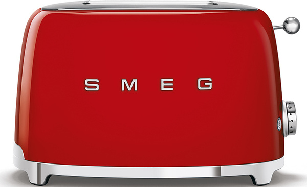 Тостер Smeg TSF01, красный купить по выгодной цене в интернет-магазине ...