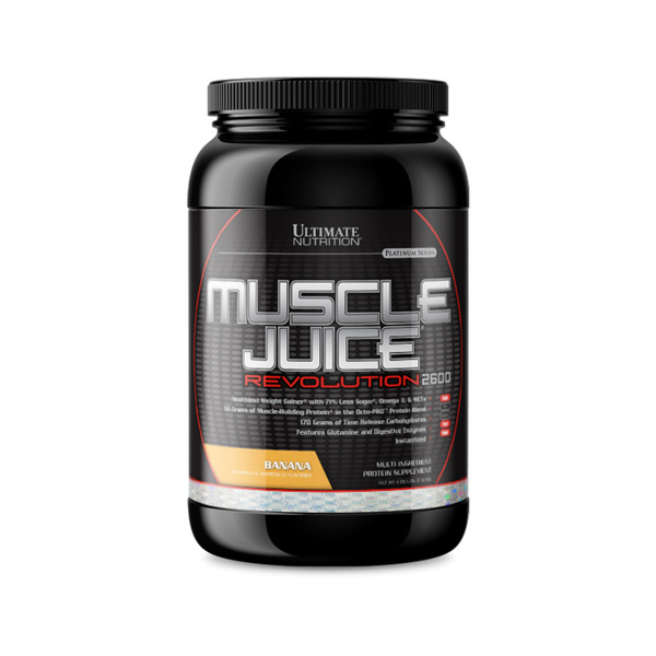 Гейнер Ultimate Nutrition Muscle Juice Revolution 2120 гр, Банан ...