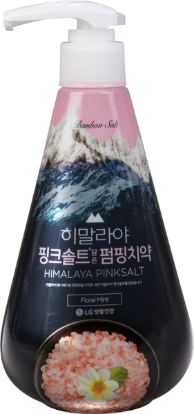 Зубная паста Perioe Pumping Himalaya Pink Salt Floral Mint с розовой ...