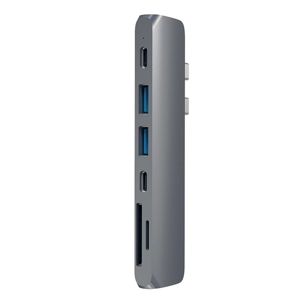 USB разветвитель Satechi Aluminum Pro Hub для Macbook Pro (USB-C) Space ...