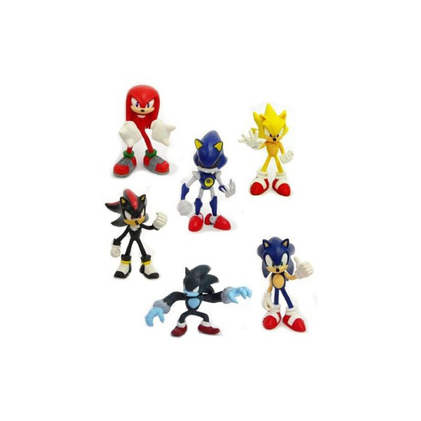 Фигурки Соник 6в1- Sonic Classic Pack (6см) купить на OZON по низкой ...