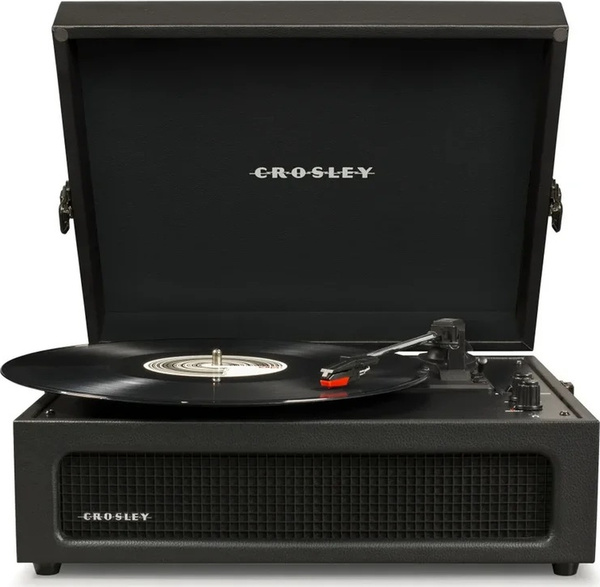 Проигрыватель виниловых дисков Crosley Voyager, черный по низкой цене с ...