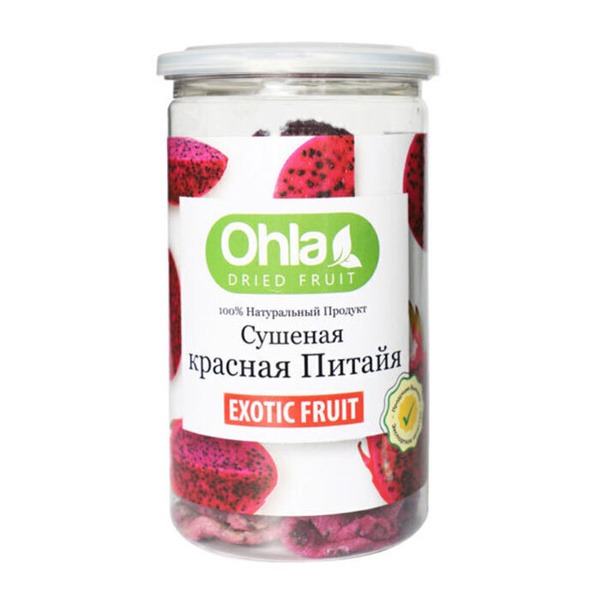 Питайя (питахайя) красная сушеная Ohla в банке 400 г - купить с ...