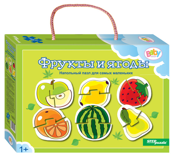 Пазл напольный Step puzzle "Фрукты и ягоды" - купить с доставкой по ...
