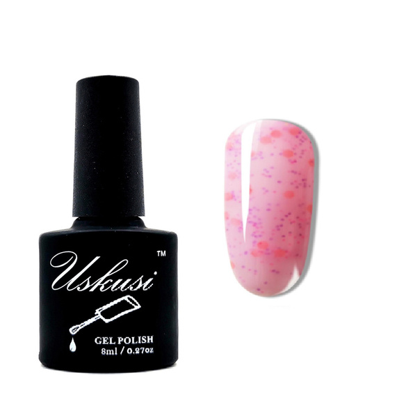 Uskusi,Гель-лак UV, 8мл, Йогурт ВК004, Strawberry cheesecake - купить с ...