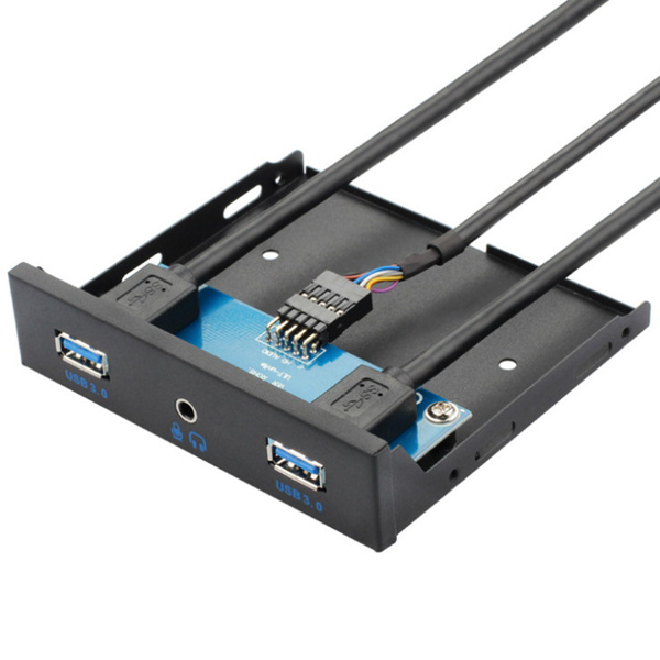 USB3.0 Аудио разъем для наушников два в одном Настольная панель флоппи ...