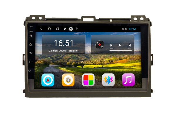 Магнитола Zenith Toyota Prado 120 2004-2009, Android 12, 2/32ГБ, 4 ...