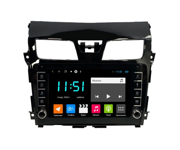 Магнитола Zenith Nissan Teana 3 2013-2018, Android 12, 4/64ГБ, с ...