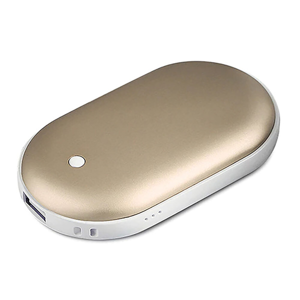 Грелка для рук электрическая, Pebble Hand Warmer + Power Bank 5000 mAh