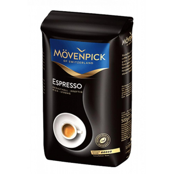 Кофе Movenpick Espresso в зернах, 500 грамм - купить с доставкой по ...