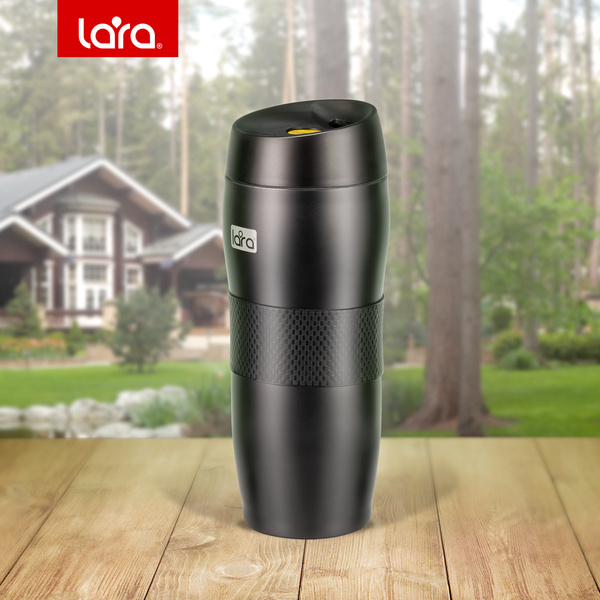Термокружка, термостакан LARA Black, подарок на 23 февраля - купить с ...