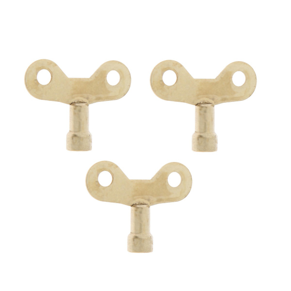 Ключ для крана Маевского с латунным покрытием 3 шт - купить в интернет ...