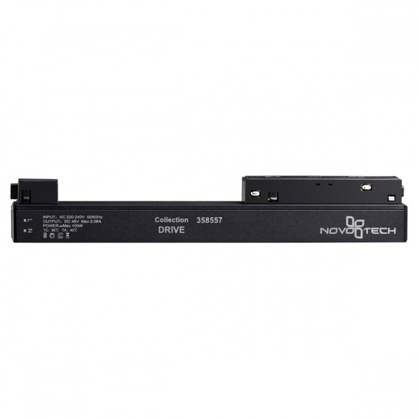 Драйвер для магнитного шинопровода IP20 100W 48V Flum Novotech 358557 ...