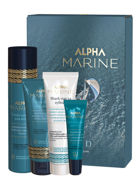 ESTEL PROFESSIONAL Набор ALPHA MARINE для мужчин Wild Wind 250+200+90 ...