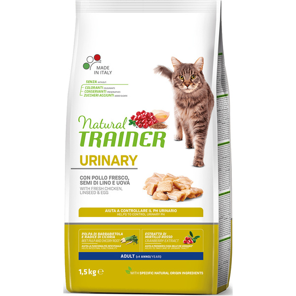 Сухой корм NATURAL TRAINER URINARY, для кошек с чувствительной ...