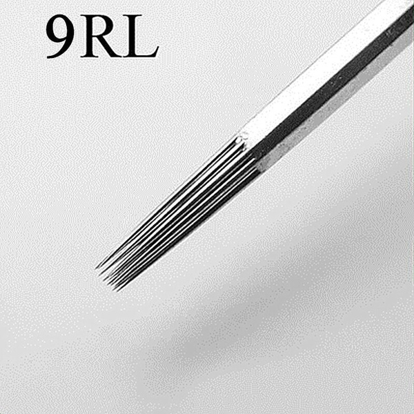 Иглы для тату татуировки 9RL, 0.35, 10 шт. - купить с доставкой по ...
