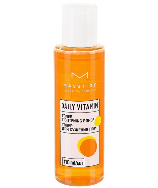 Masstige Тонер для лица DAILY VITAMIN сужение пор для проблемной жирной ...