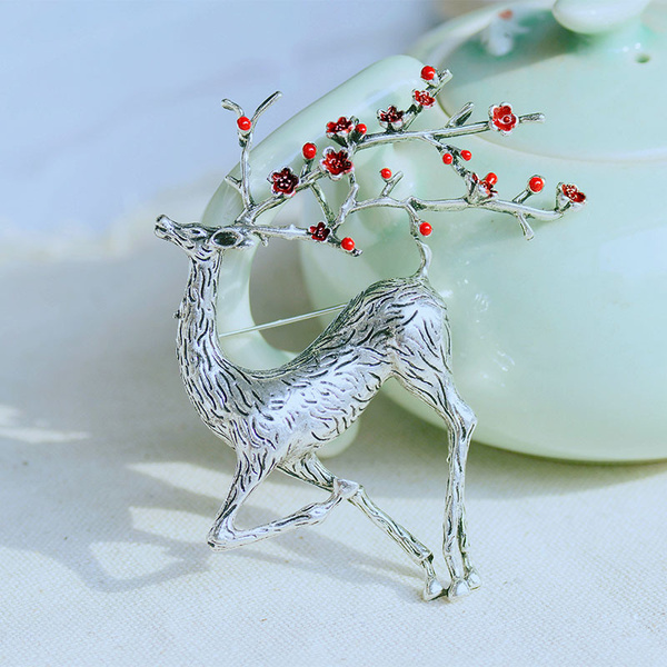 Брошь-подвеска "Олень " - купить с доставкой по выгодным ценам в ...