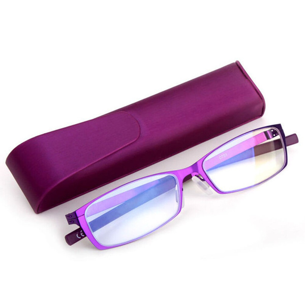 Очки для чтения Легкая ультратонкая оправа Портативное анти-усталостное ...