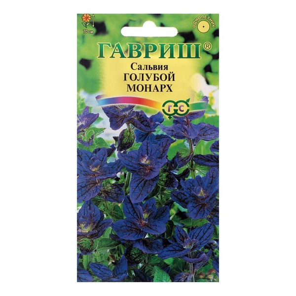 china цветов Сальвия Голубой монарх, 0,05 г 5 упаков. - купить по ...