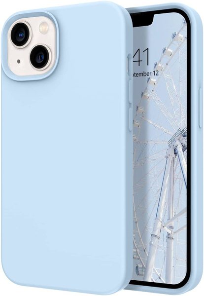Силиконовый чехол на Айфон 13 с Логотипом / Silicone Case iPhone 13 ...