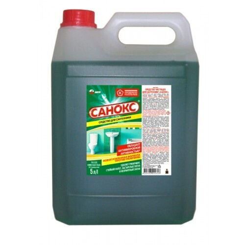 Чистящее средство Аист Санокс от ржавчины 5л - купить с доставкой по ...
