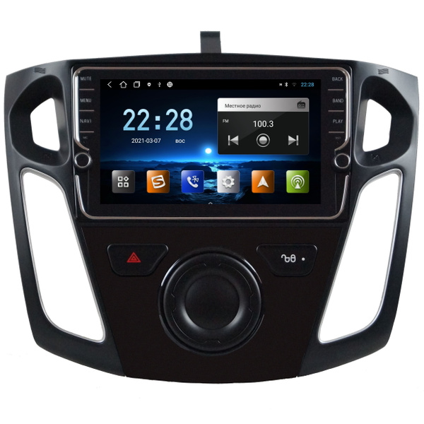 Магнитола R340 K100S Форд Фокус 3 Ford Focus 3 - Android 12 - IPS2 DIN ...