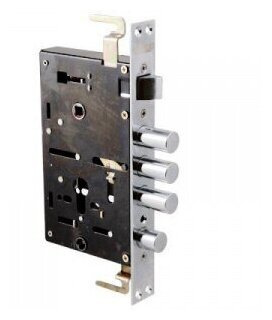 Замок врезной Master Lock 3024 автомат (3 ригеля) правый - купить по ...