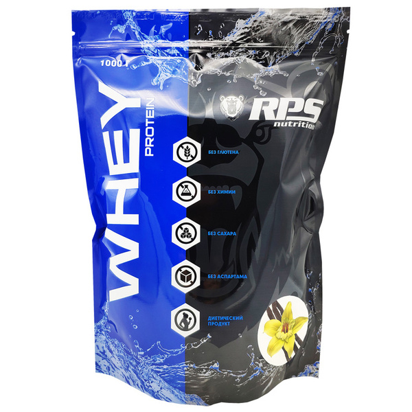 RPS Nutrition Whey Protein - 1000 грамм, ваниль (33 порции) - купить с ...