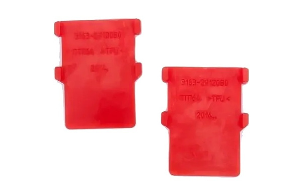 Прокладка рессоры межлистовая (антискрип) (полиуретан / комплект 2 ...