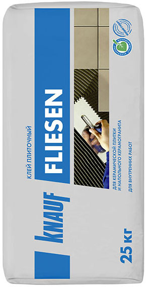 КНАУФ Флизен клей плиточный Серый (25кг) / KNAUF Fliesen клей для ...