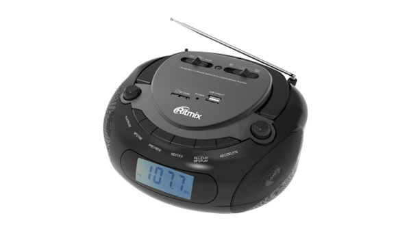 Магнитола Ritmix RBB-030BT black - купить по доступной цене в интернет ...