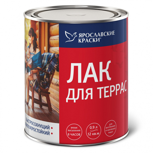Лак строительный Ярославские краски, основа Уретано-алкидная, работы ...