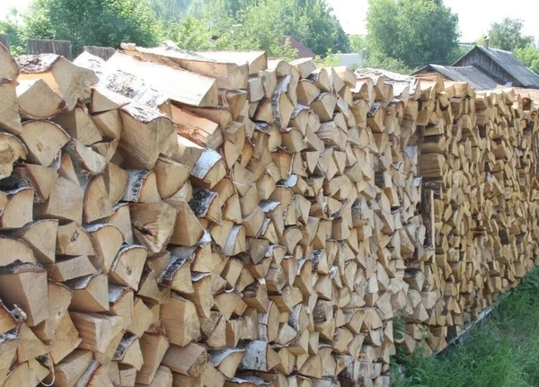 Дрова березовые камерной сушки 7 кг., для камина, мангала, бани и ...