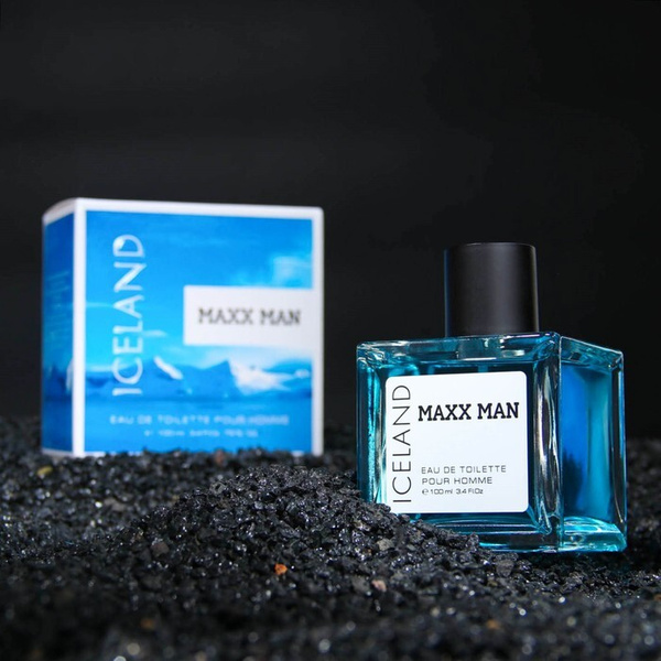 Туалетная вода мужская Maxx Man Iceland, 100 мл (по мотивам Mexx Ice ...