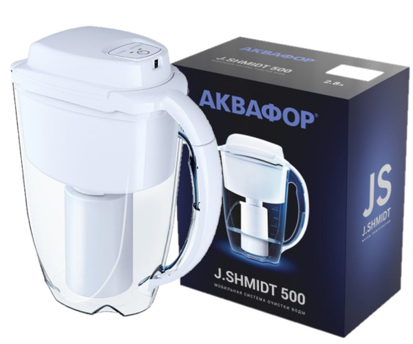 Мобильная система очистки воды Аквафор J.SHMIDT 500 белый Кувшинного ...