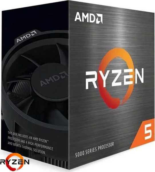 Процессор AMD 100-100000065BOX Ryzen 5, BOX (с кулером), 6 яд., 4.6 ГГц ...
