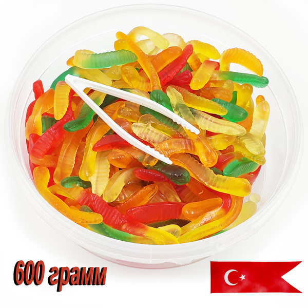 Мармелад жевательный "Jellopy" 600 гр. со вкусом фруктовый микс Турция ...